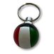 KUSTOM66 Sleutelhanger Italië vlag, rood/wit/groen., Small