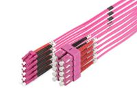 DIGITUS glasvezelkabel OM4 – 10 m – LC naar SC – 5 stuks – Duplex