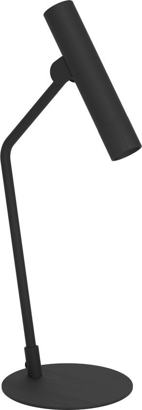 EGLO Almudaina Tafellamp - Bureaulamp - LED - 49,5 cm - Zwart - Staal