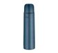 THERMOcafé by THERMOS TC BEVERAGE BOTTLE Thermosfles, nachtblauw, 0,70 l, met roestvrijstalen beker, 12 uur warm en 24 uur koud, lekvrij, voor school, onderweg en kantoor