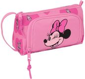 1136 Minnie Mouse Loving Roze Schooleetui met Accessoires