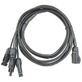B&W Energy Case Connect. Kabel voor twee MC4 stekkers zwart