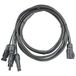 B&W Energy Case Connect. Kabel voor twee MC4 stekkers zwart