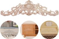 Merkloos / Sans marque Wan GmbH Houten Ornamenten - Hout voor Meubeldecoratie - 2 Stuks - Onbehandeld