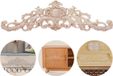 Merkloos / Sans marque Wan GmbH Houten Ornamenten - Hout voor Meubeldecoratie - 2 Stuks - Onbehandeld