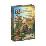 Hans im Glück Carcassonne – handelaar en bouwer (editie 2025), 2e uitbreiding, familiespel, 2-6 spelers, 7+ jaar, 45 minuten, Duits