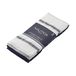 Nautica Cotton Classics 3-delige keukendoekenset, 18" x 28", navy/wit streep