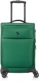 Pack Easy GoUp 4 wielen Cabinewagen S 53 cm met uitbreidingsplooi - Zachte bagage - TSA slot - grün