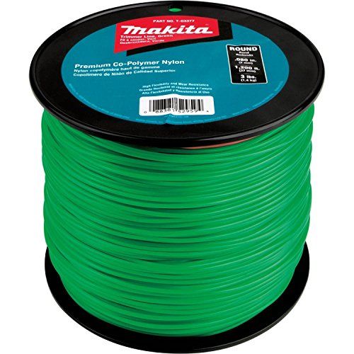 Makita T-03377 Round Trimmer Line, 0.080", 1,200 ft, 3 lbs