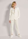 MADELEINE Blazer Blazer Vrouwen Wolwit / Zilvergrijs Regular Fit Jersey