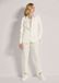 MADELEINE Blazer Blazer Vrouwen Wolwit / Zilvergrijs Regular Fit Jersey