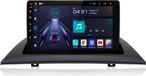 BMW X3 E83 (2004-2010) Autoradio 6 Go + 128 Go, compatible Carplay et Android 15, avec GPS, navigation, Wi-Fi, 4G, Bluetooth, commandes au volant (SWC), RDS et DAB+. Processeur Octa Core