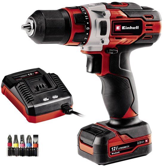Einhell TE-CD 1 - Boormachine - Zwart/Rood