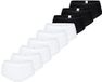 sloggi Dames midi slip 9 pack Basic+ wit/zwart