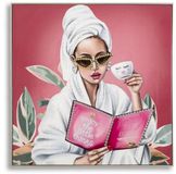 Mauro Ferretti Peinture sur toile Luxury Spa, multicolore, 82 x 82 cm