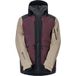 Scott Vertic GTX 3L, veste hardshell, homme, bordeaux/beige