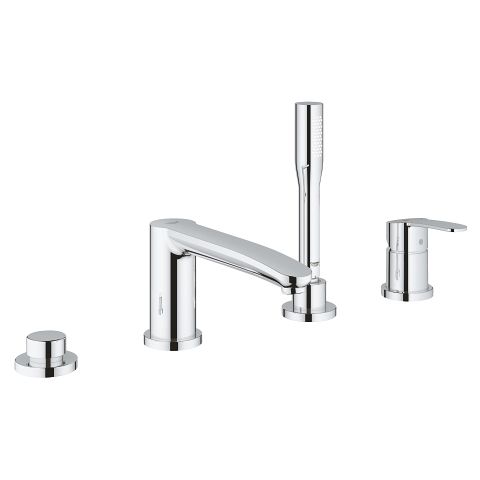GROHE Eurostyle Cosmopolitan Badkraan - Viergats badrandcombinatie - Chroom