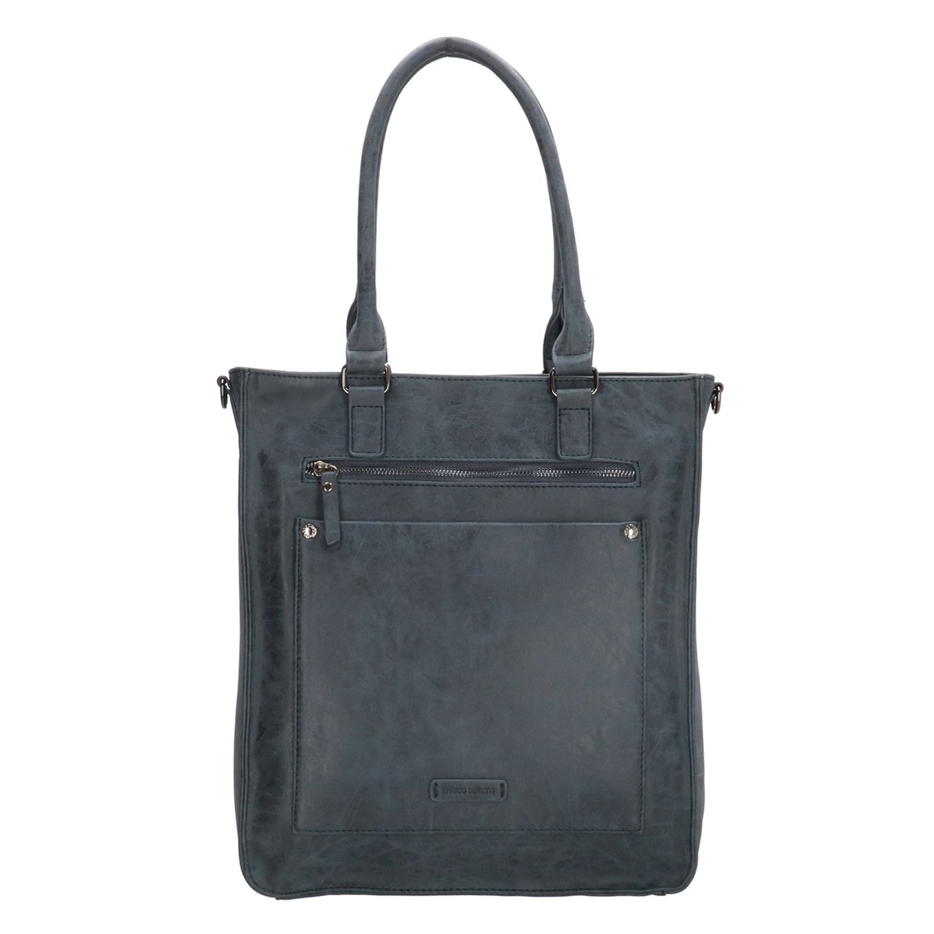 Enrico Benetti Bobbi 66536 Shopper met 14 inch laptopvak - Blauw