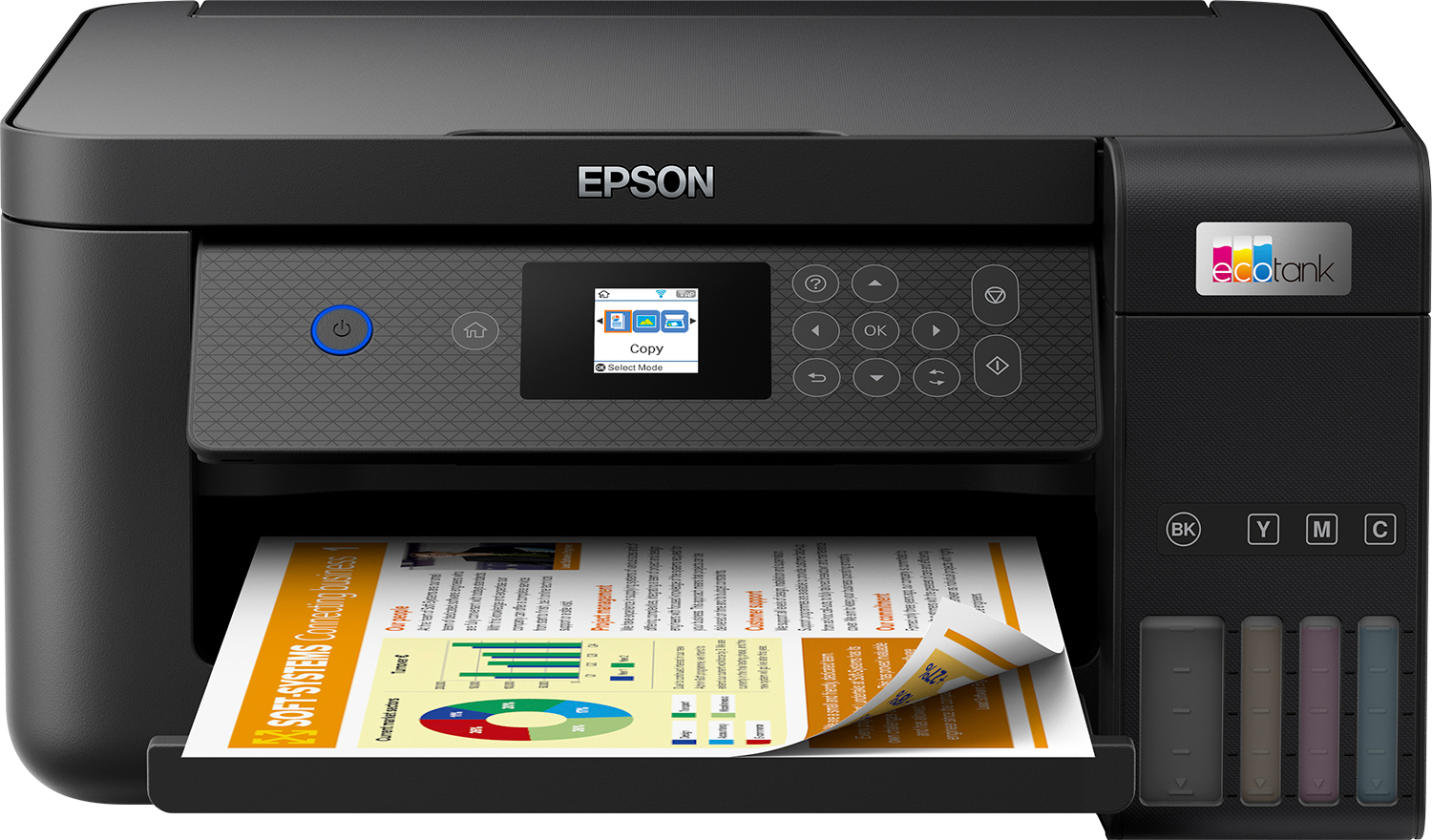 Epson EcoTank ET-2851 A4 multifunctionele Wi-Fi-printer met inkttank, inclusief tot 3 jaar inkt