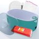 Paraffineverwarming Boston Tech® Paraffineverwarming voor handen en voeten, snelle opwarming, voor thermotherapie bij spierpijn, artritis en artrose, activeert de doorbloeding, 5 liter, model BE108