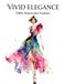 VIVID ELEGANCE: 1980s Watercolor Fashion