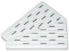 Astralpool 22388 45º H22mm L250mm L1_245mm Plastique Carreaux d'angle pour goulotte de débordement Transparent