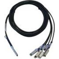 niet opgegeven Cisco Direct-Attach Breakout Cable - Netwerkkabel - QSFP+ (M) naar SFP+ (M) - 3 m - grijs - voor P/N: N9K-C93180YC-FX3, N9K-C9336C-FX2-E, NC55-MPA-4H-HX-S=, NC57-24X400G-BA=, UCS-FI-64108