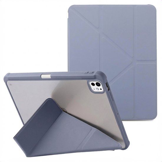 imoshion Tablet Hoes - Geschikt voor Apple iPad Pro 11 (2025) M5 / Pro 11 (2024) M4 - Bookcase- Paars