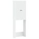 vidaXL Toiletkast EDE Wit 66 x 25,5 x 190 cm Bewerkt hout