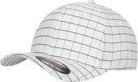 Flexfit Urban Classics Square Check Flexfit Pet L/XL Wit/Grijs