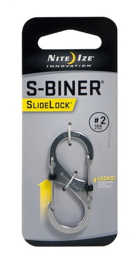 Nite Ize S-Biner SlideLock #2 - Karabijnhaak