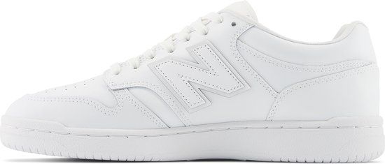 New Balance 480 Leather Sneakers - White