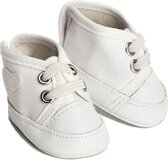 Skrallan poppenschoen witte sneakers voor pop (34-36cm)