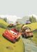 Komar Disney fleece fotobehang - Cars Camping - 200 x 280 cm