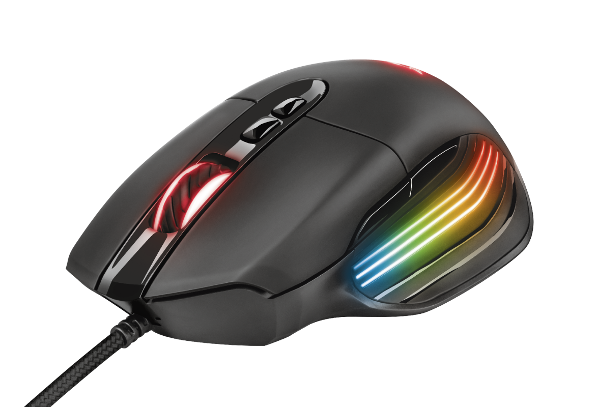 Trust GXT 940 XIDON RGB - Gaming Muis - Zwart