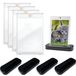 Lot de 4 supports magnétiques pour cartes à collectionner