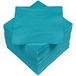 HEKU 100 effen servetten, 3-laags, 33 x 33 cm, turquoise