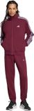 Adidas Sportswear 3-Stripes Fleece Trainingspak - Heren - Bordeaux
