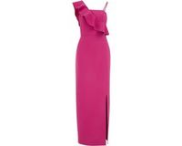 WE Fashion Robe Longueur Maxi Violet XXL