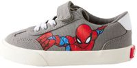 Next - Jongens - Spiderman elastische veters met klittenbandsluiting - Grijs