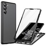 Samsung Coque Magnétique Samsung Galaxy S24 avec Verre Trempé - Noire