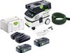 Festool CTLC MINI I-Basic aspirateur sans fil 36 V (2x 18 V) Classe de poussière L + 2x batterie 4,0 Ah + chargeur double + Systainer