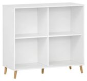 OEM Regal Rena 500, wit, 100x41x92,6 cm, 4 vakken