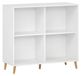 OEM Regal Rena 500, wit, 100x41x92,6 cm, 4 vakken