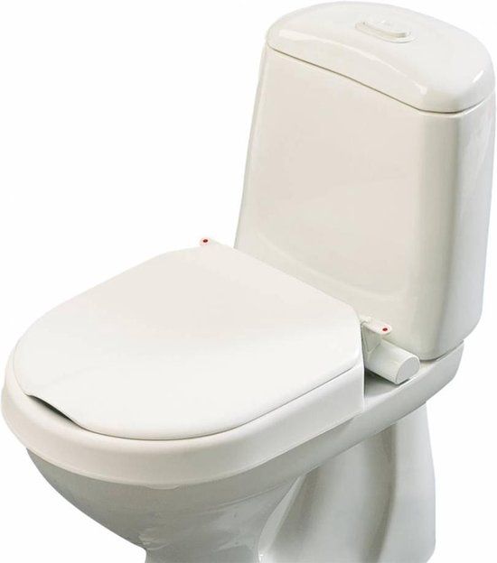 Etac Hi Loo toiletverhoger vast - 10 cm - met deksel - kunststof - 150 kg