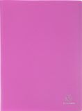 Exacompta 12x OPAK showalbum PP 5/10e - heldere tassen - 30 tassen - 60 zichten - A4 - Roze