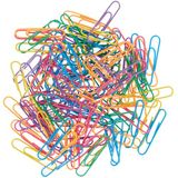Baker Ross VC399 Kleurrijke grote paperclips, pak van 100 stuks