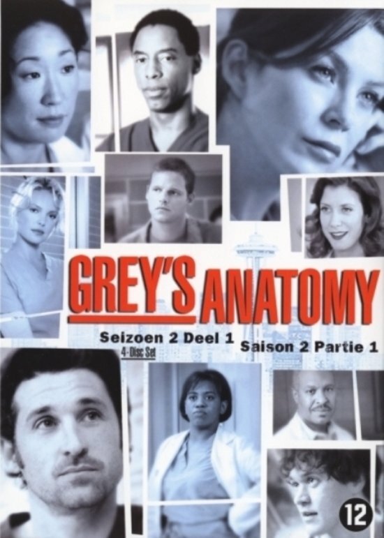 - GREY'S ANATOMY S2, PART 1 DVD NL/FR dvd