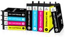 Epson Cartouches d'encre compatibles 604XL - 9 pièces pour imprimantes Epson