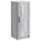 vidaXL Dressoir Grijs sonoma 33 x 34,5 x 87 cm Bewerkt hout